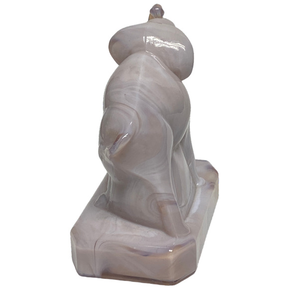 Zack the Elephant Boyd Art Glass Retired 1996 Mystique Grey - Picture 6 of 13